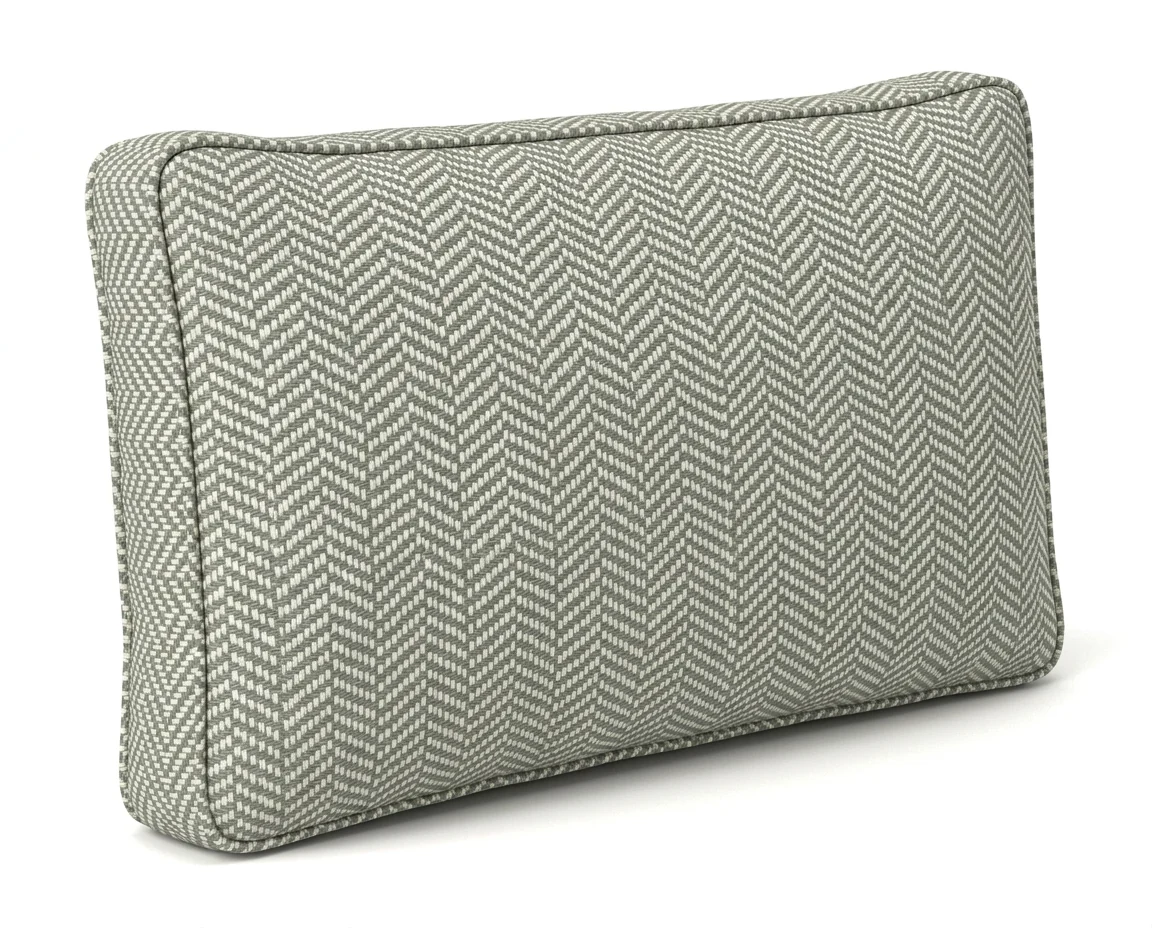 HERRINGBONE WEAVE outdoor back cushion