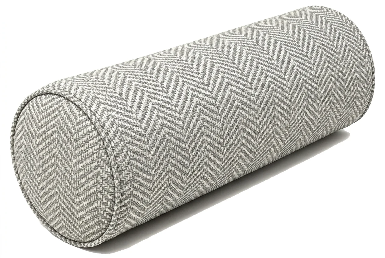 HERRINGBONE WEAVE outdoor bolster