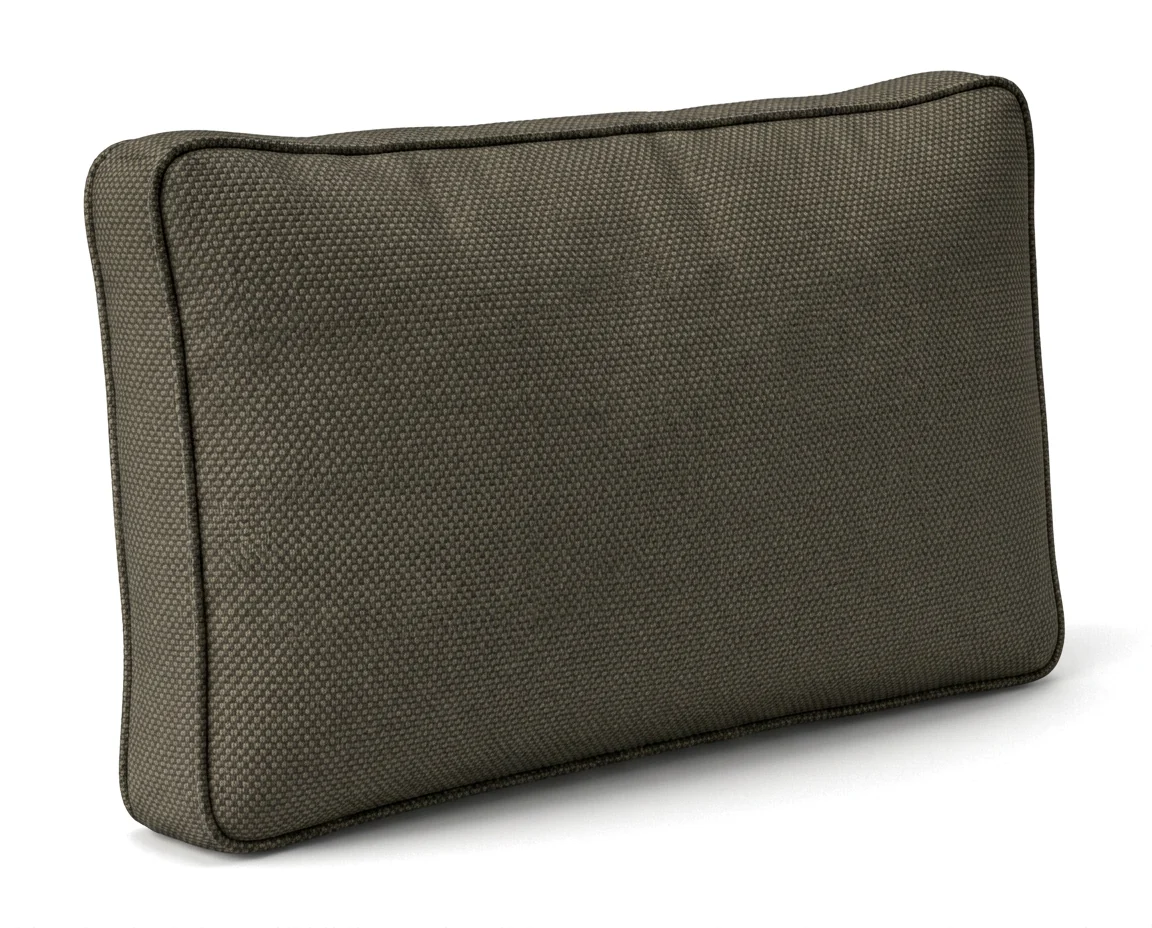 RAW CANVAS outdoor back cushion