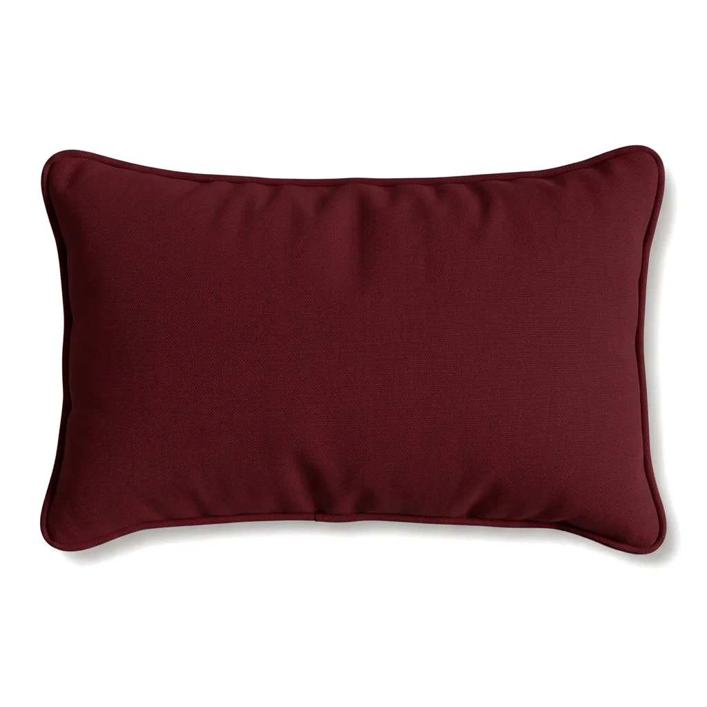 SIMPLE HUE outdoor lumbar pillow