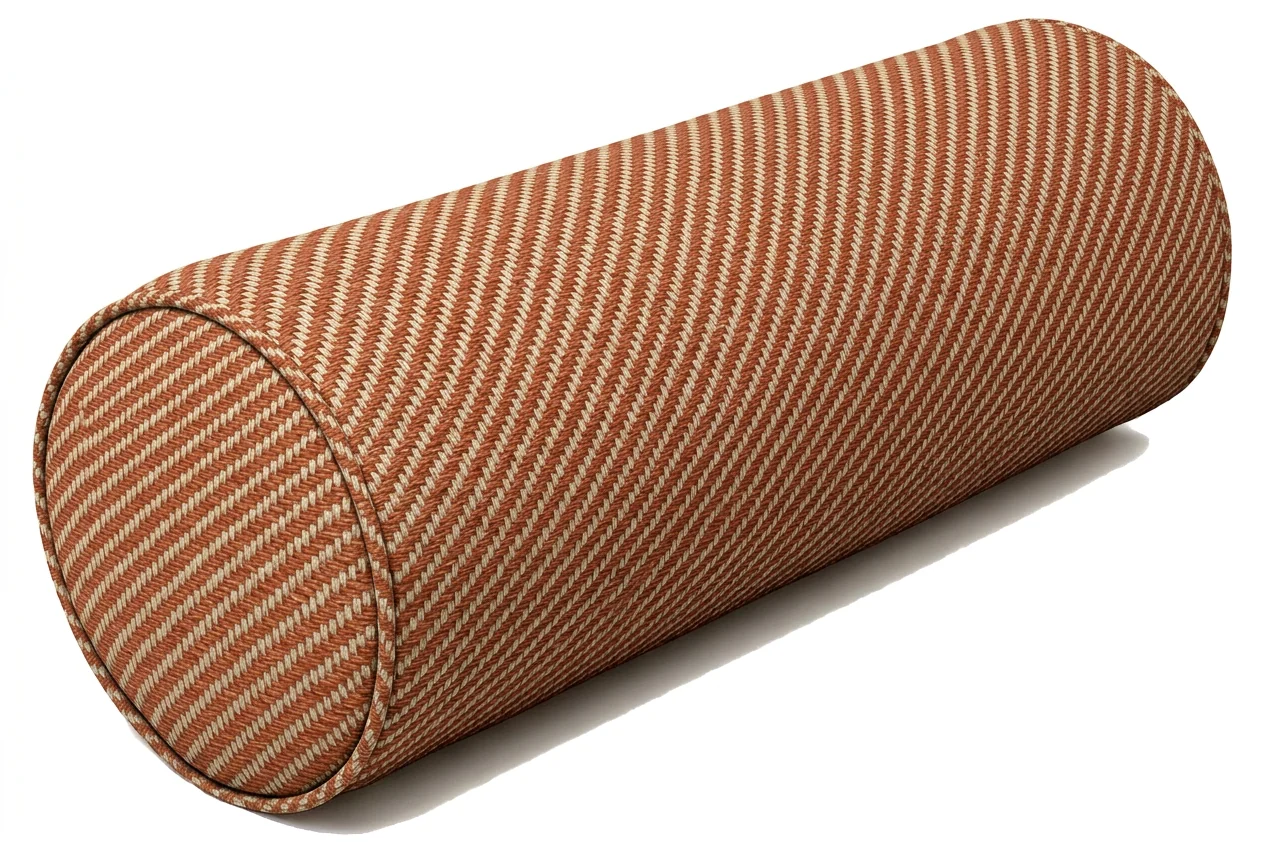 TWILL CROSS outdoor bolster