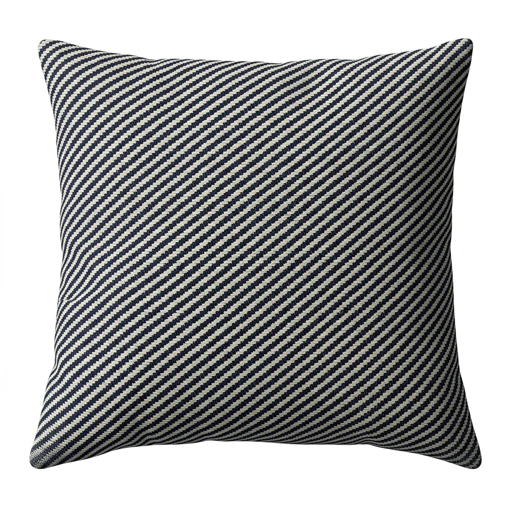 TWILL CROSS outdoor throw pillow